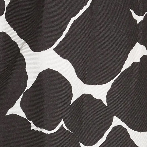 Marc Jacobs Black Abstract Print Silk Dress - Picture 11 of 11